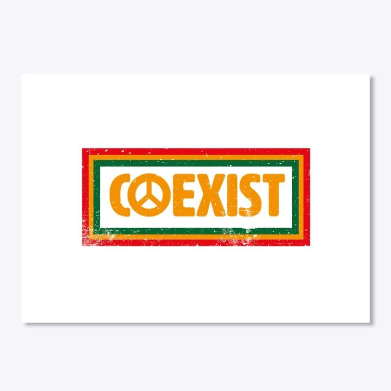 Co Exist In Peace Tee, Women